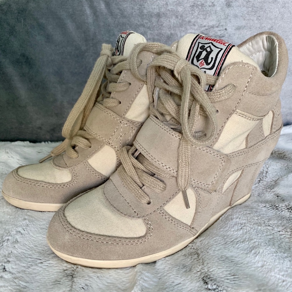 Ash Bowie Sneaker Wedges, Size 6.